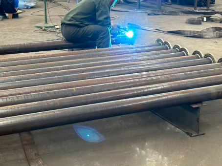 汉中20#无缝注浆管加工108*6钢花管棚管